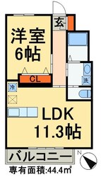 アムール・ゼルコバの物件間取画像